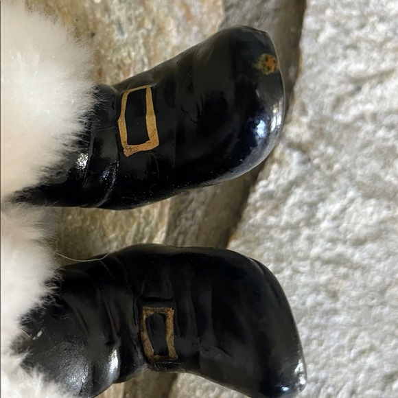 Vintage 16” Soft Body Porcelain Santa Doll Figure - Picture 8 of 11